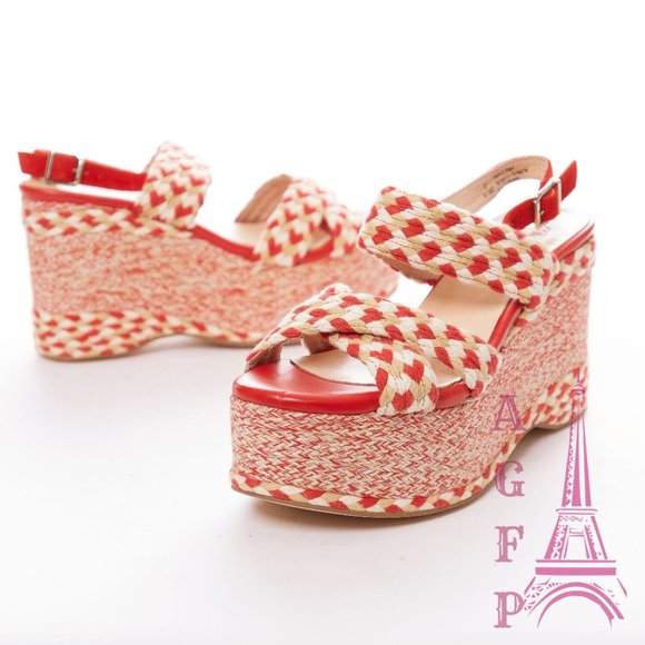 Free People Shoes - Free People Dolce Platform woven sandals